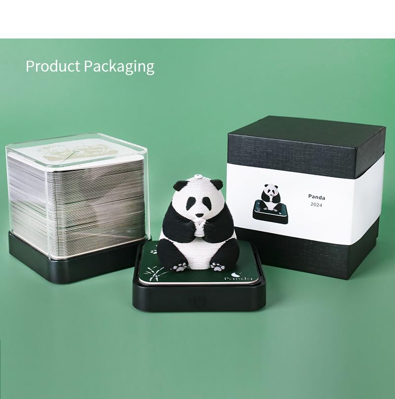 3D Calendar 2026 - Panda D - 3D Calendar