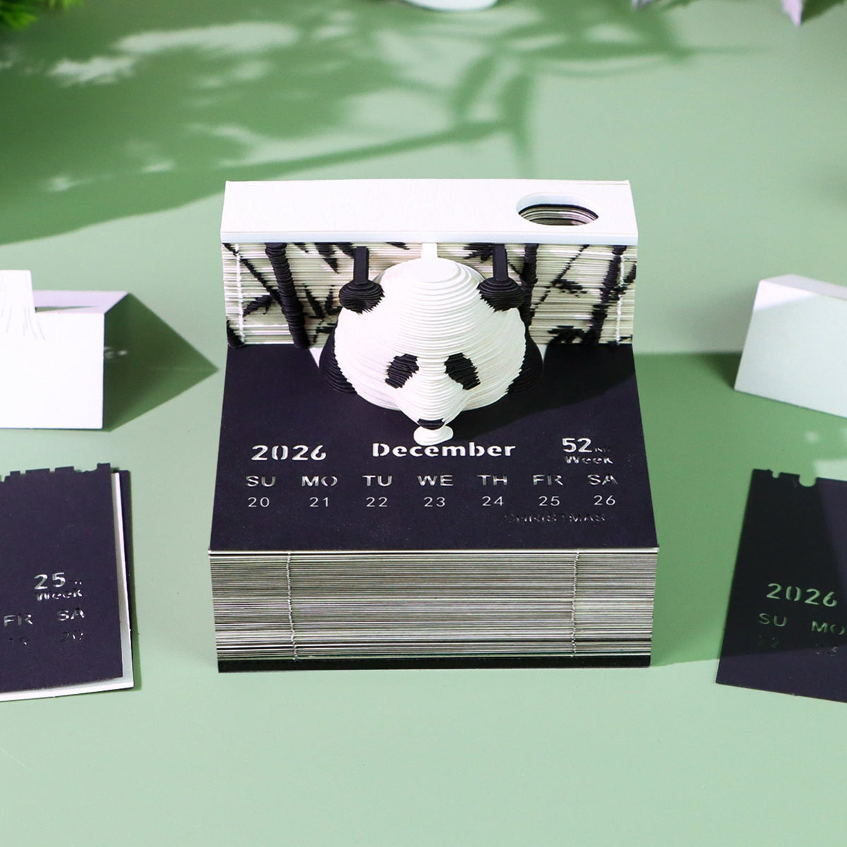3D Calendar 2026 - Panda E - 3D Calendar