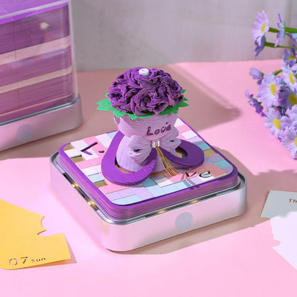 3D Calendar 2026 - Roses - 3D Calendar