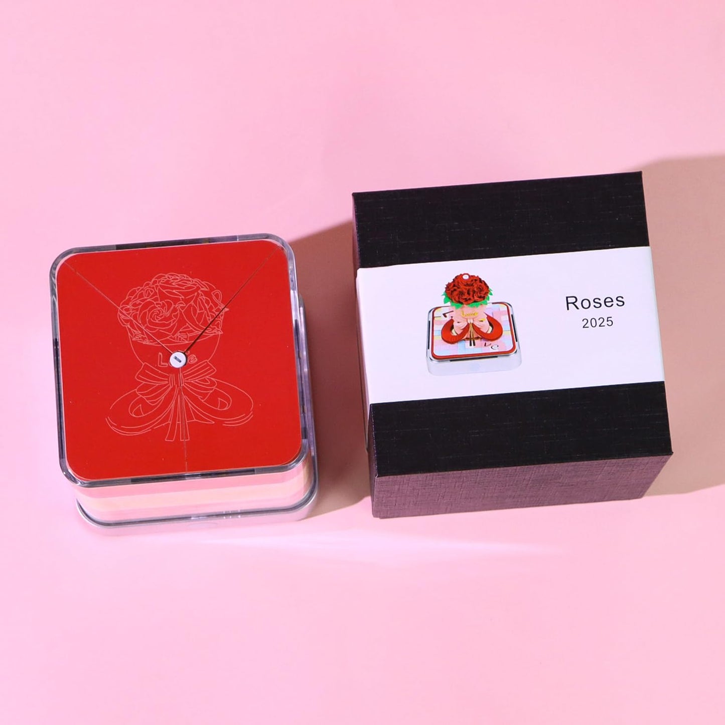 3D Calendar 2026 - Roses - 3D Calendar