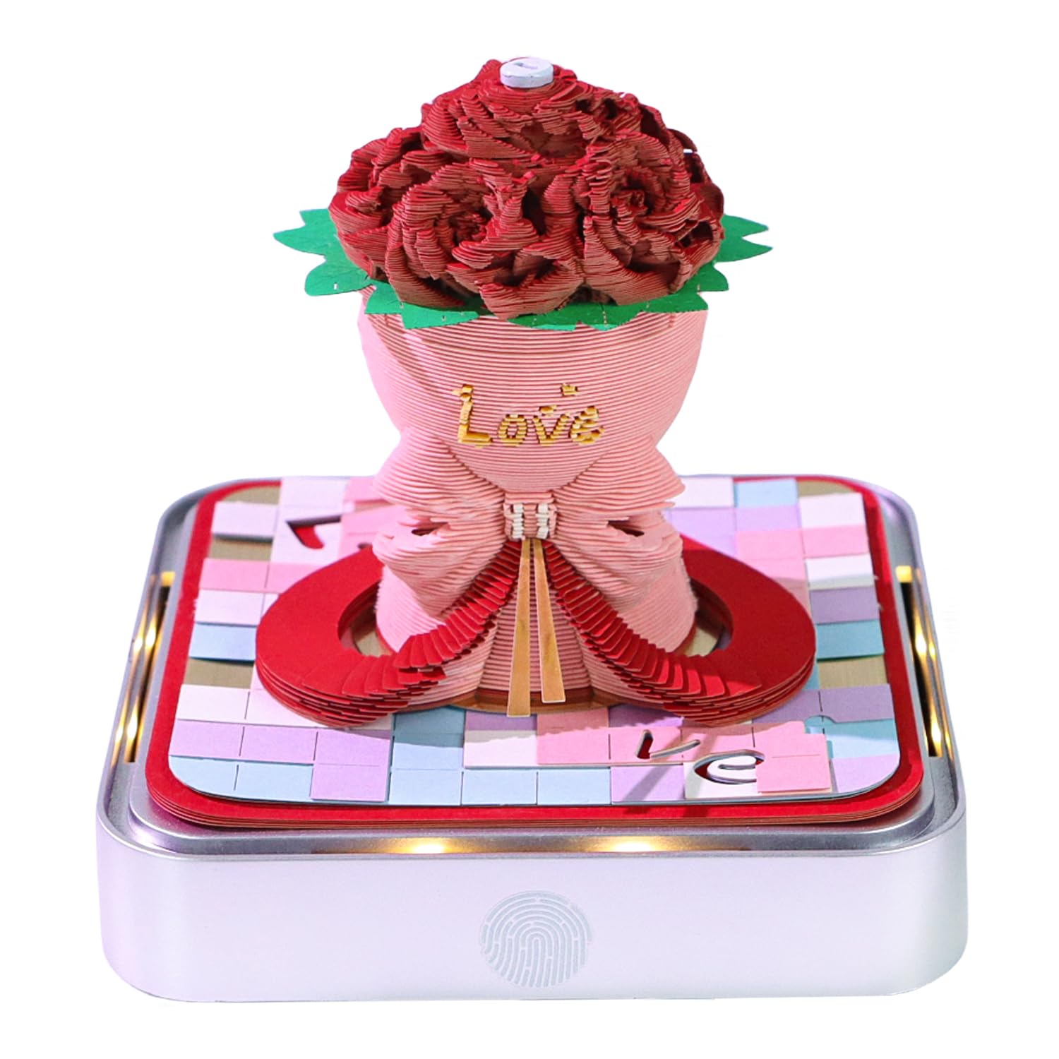3D Calendar 2026 - Roses - 3D Calendar