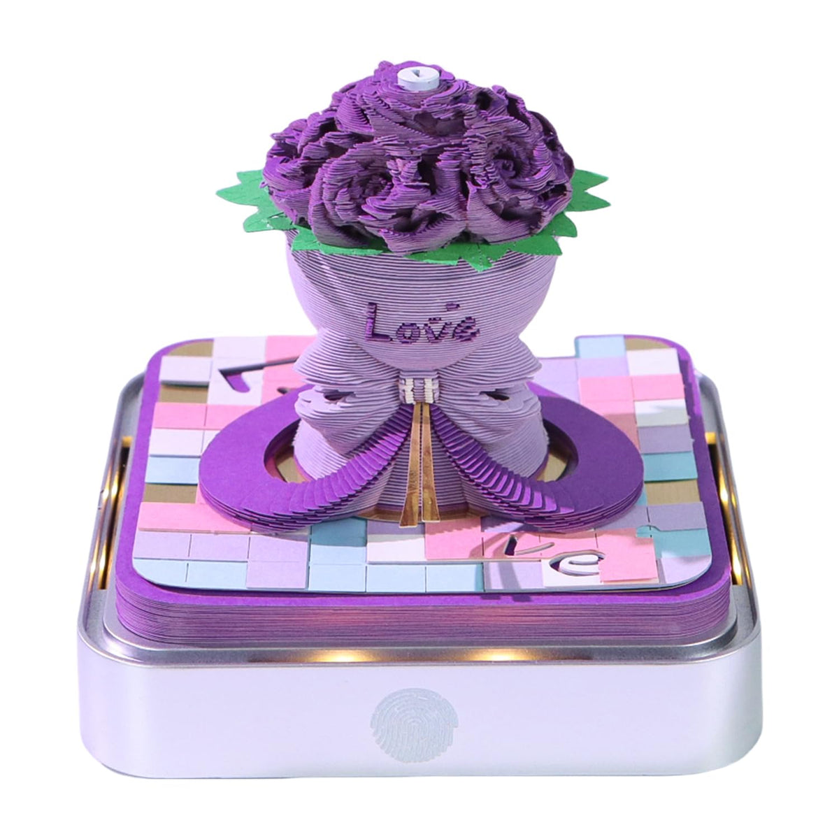 3D Calendar 2026 - Roses - 3D Calendar