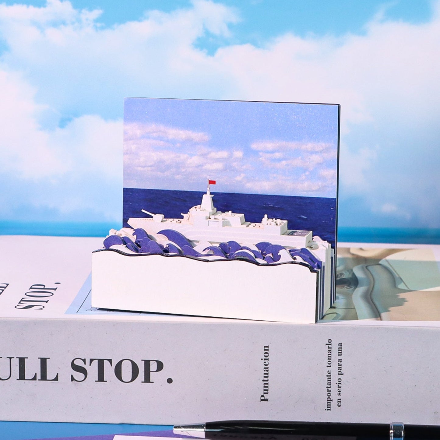 3D Calendar 2026 - Sailing Ship - 3D Calendar