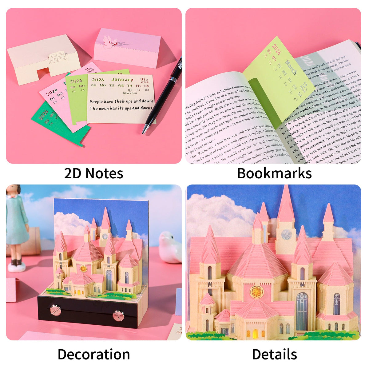 3D Calendar 2026 - St. Martin's Church - 3D Calendar