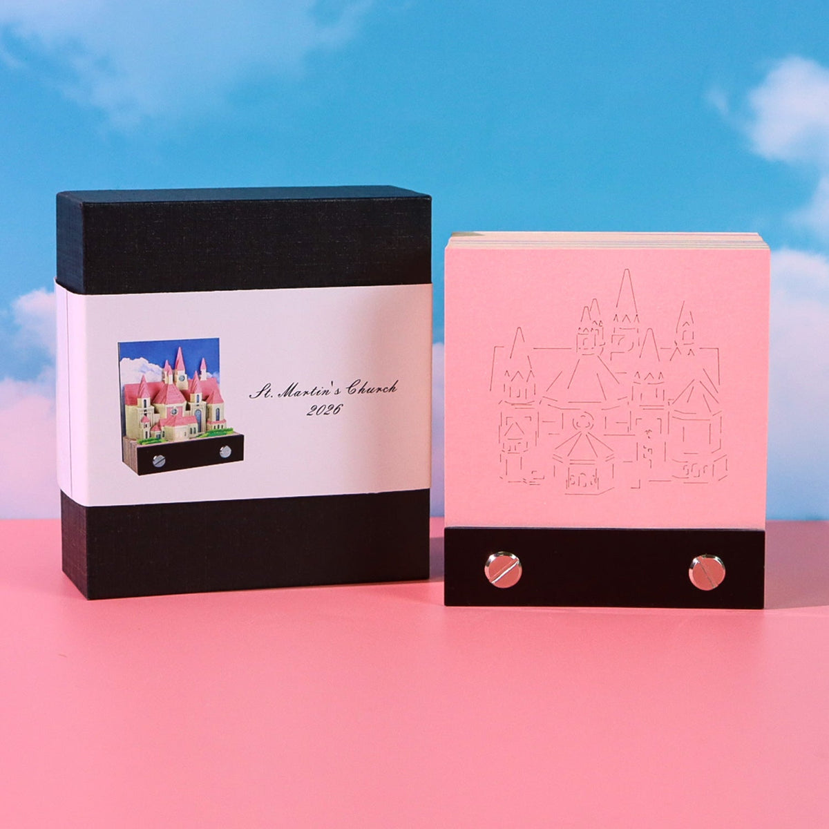 3D Calendar 2026 - St. Martin's Church - 3D Calendar