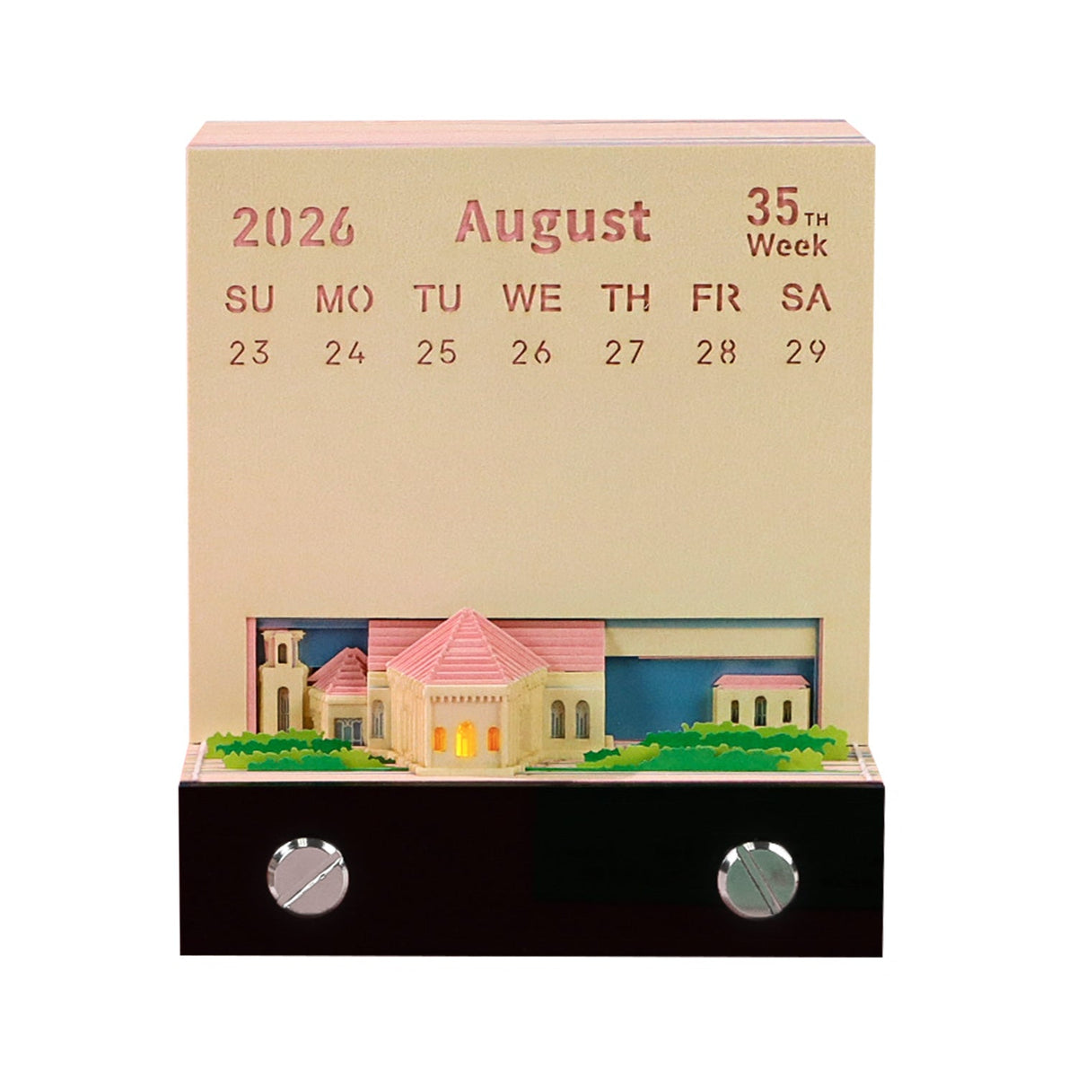 3D Calendar 2026 - St. Martin's Church - 3D Calendar