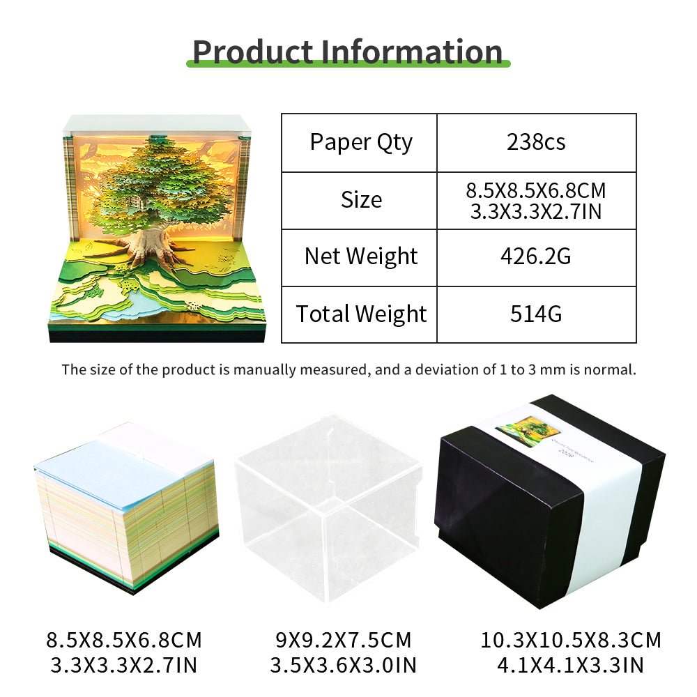 3D Calendar 2026 - Tree House D - 3D Calendar