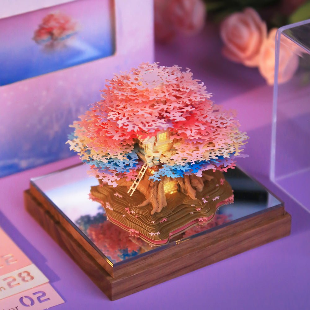 3D Calendar 2026 - Tree House E - 3D Calendar