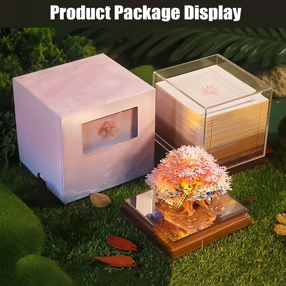 3D Calendar - Tree House E - 3D Calendar