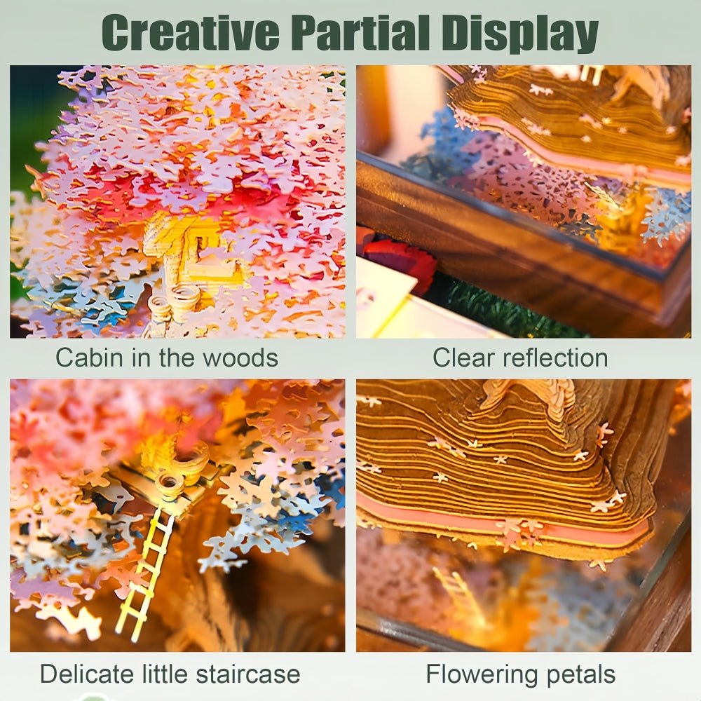 3D Calendar - Tree House E - 3D Calendar