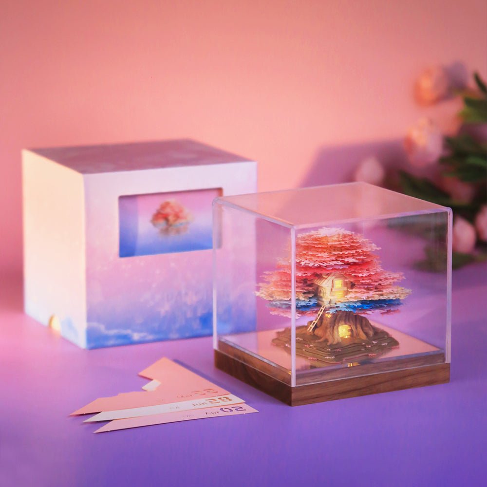 3D Calendar 2026 - Tree House E - 3D Calendar