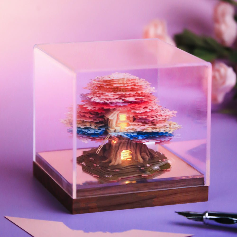3D Calendar 2026 - Tree House E - 3D Calendar