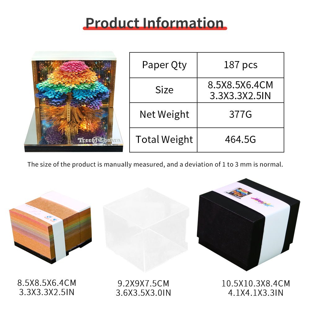 3D Calendar 2026 - Tree of Chakra - 3D Calendar