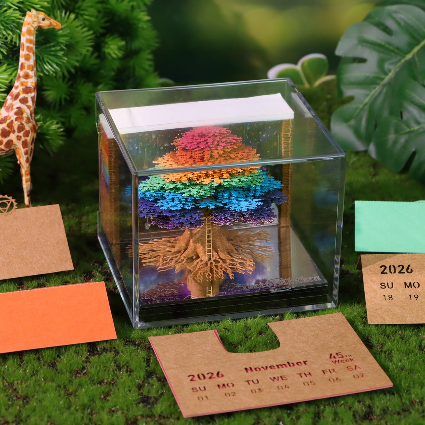 3D Calendar 2026 - Tree of Chakra - 3D Calendar