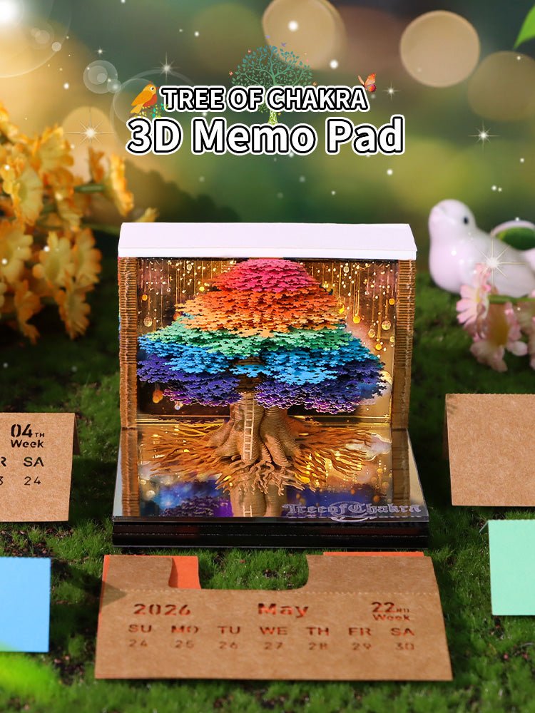 3D Calendar 2026 - Tree of Chakra - 3D Calendar