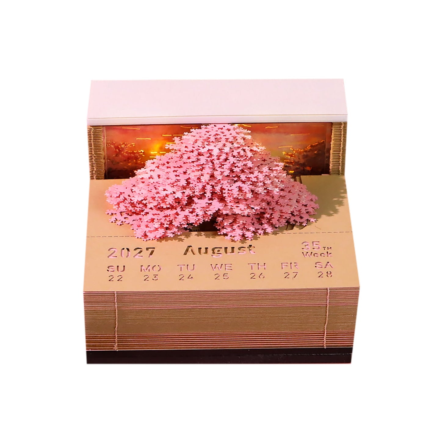 3D Calendar 2027 - Dreaming Tree - 3D Calendar