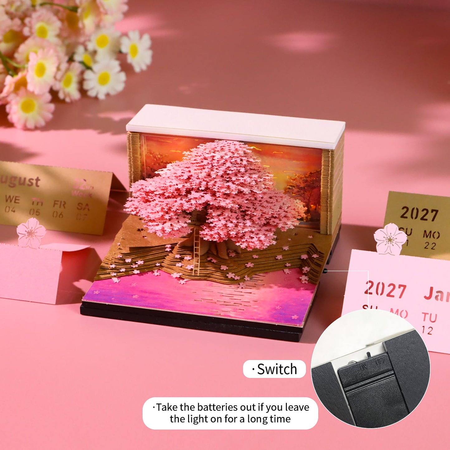 3D Calendar 2027 - Dreaming Tree - 3D Calendar