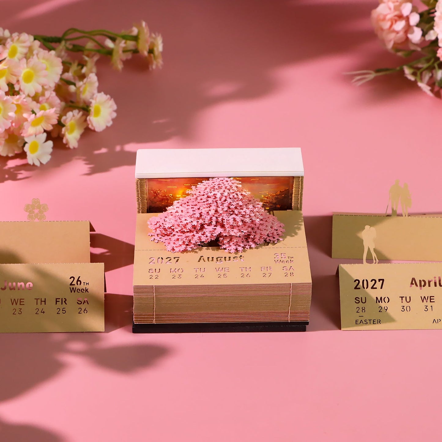 3D Calendar 2027 - Dreaming Tree - 3D Calendar