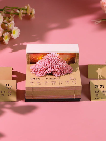 3D Calendar 2027 - Dreaming Tree - 3D Calendar