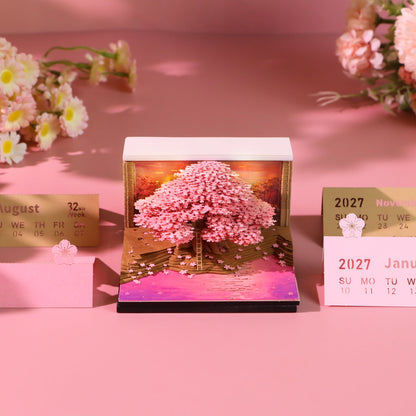 3D Calendar 2027 - Dreaming Tree - 3D Calendar