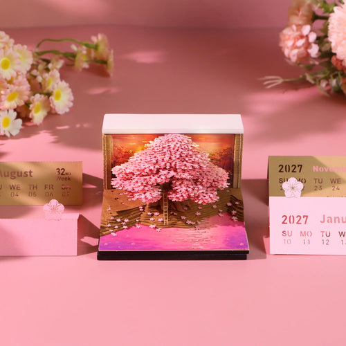 3D Calendar 2027 - Dreaming Tree - 3D Calendar