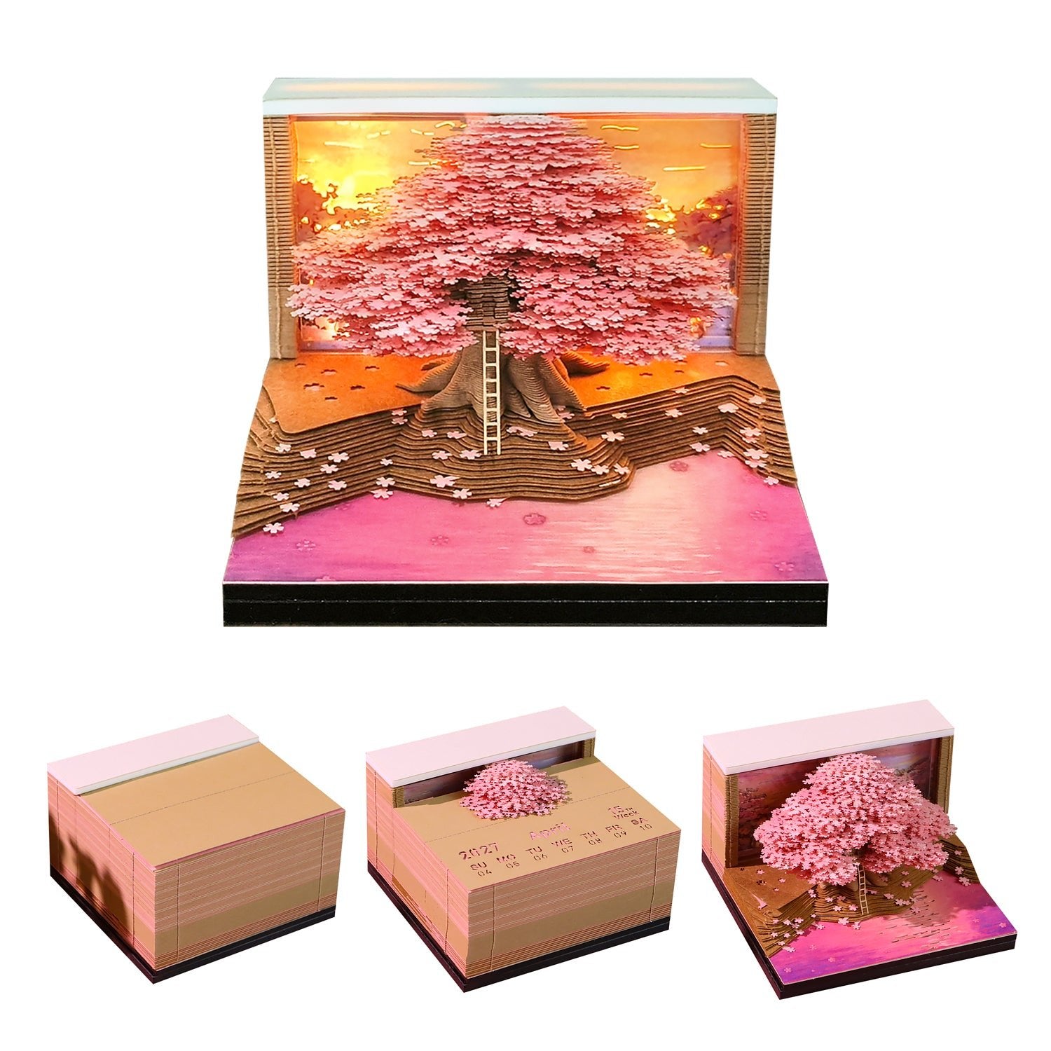 3D Calendar 2027 - Dreaming Tree - 3D Calendar