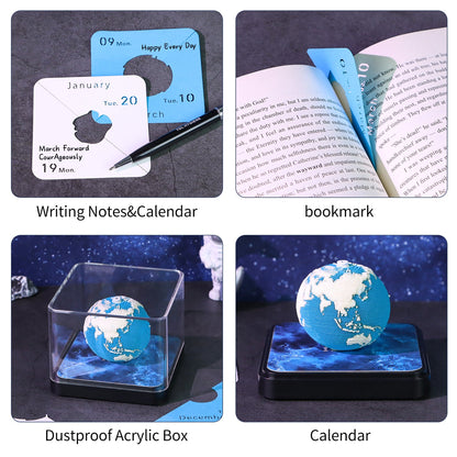 3D Calendar 2027 - Earth - 3D Calendar