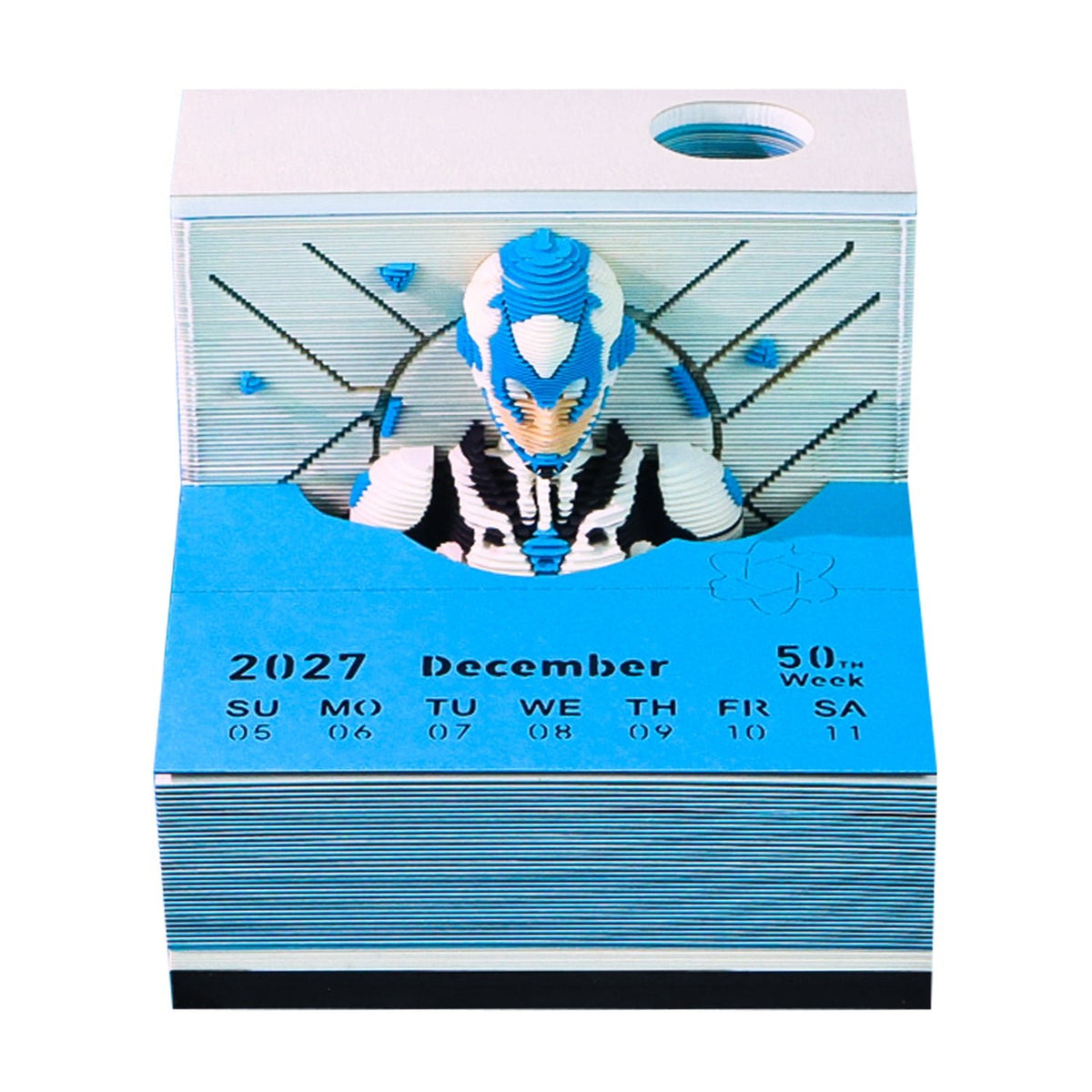 3D Calendar 2027 - Infinite Future - 3D Calendar