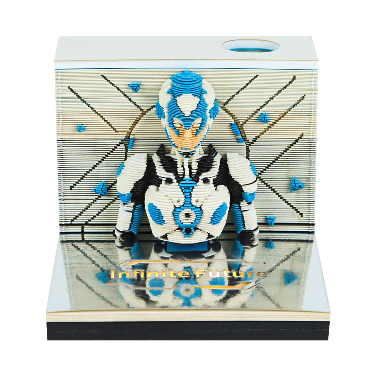 3D Calendar 2027 - Infinite Future - 3D Calendar
