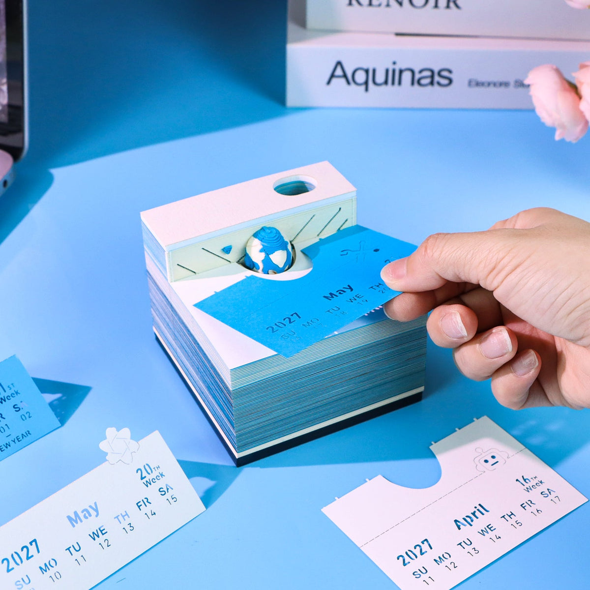 3D Calendar 2027 - Infinite Future - 3D Calendar