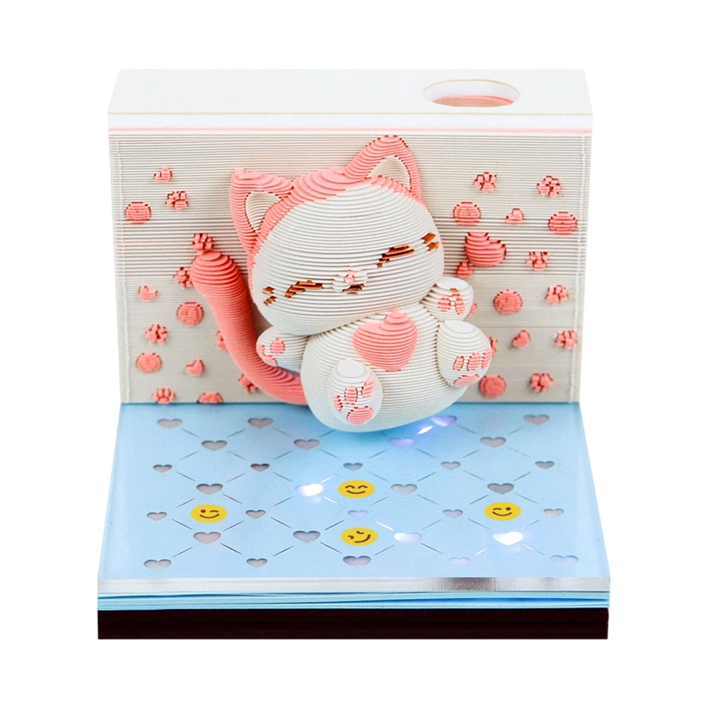 3D Calendar 2027 - Jumping Cat - 3D Calendar