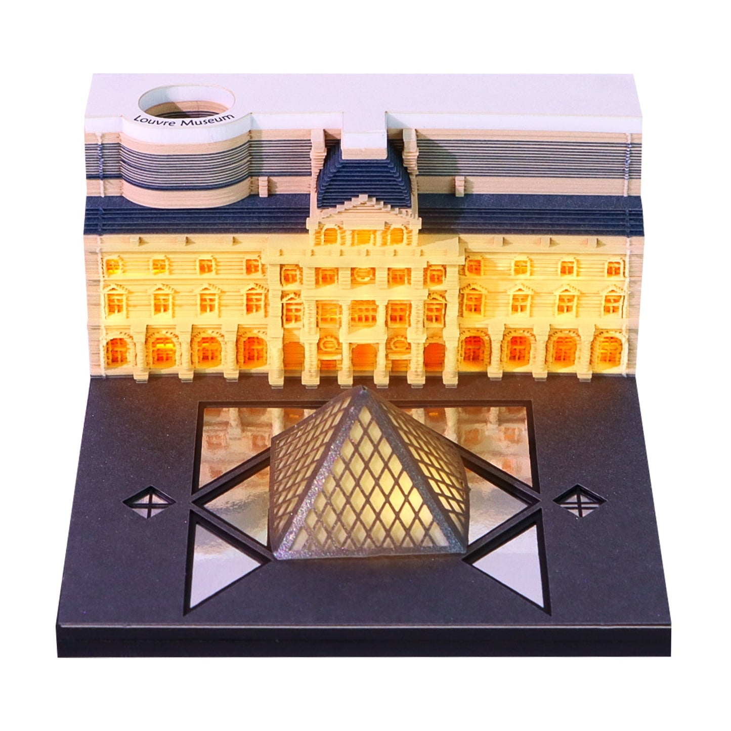 3D Calendar 2027 - Louvre - 3D Calendar