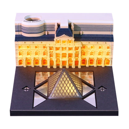 3D Calendar 2027 - Louvre - 3D Calendar