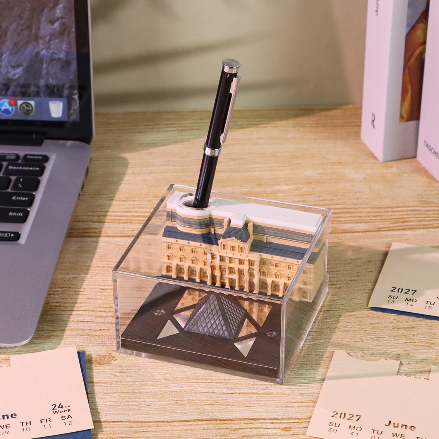 3D Calendar 2027 - Louvre - 3D Calendar