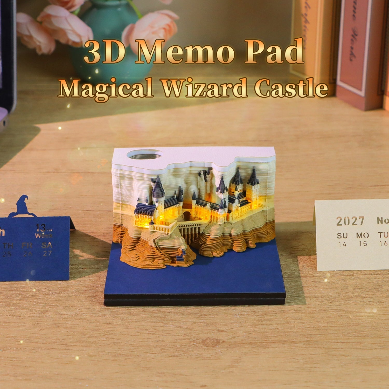 3D Calendar 2027 - Magic Castle - 3D Calendar