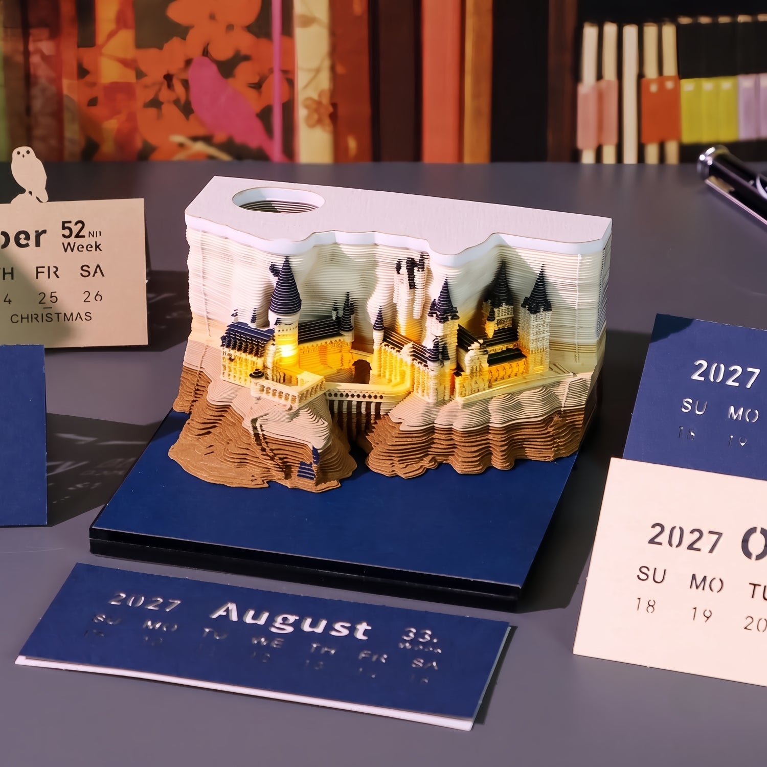 3D Calendar 2027 - Magic Castle - 3D Calendar