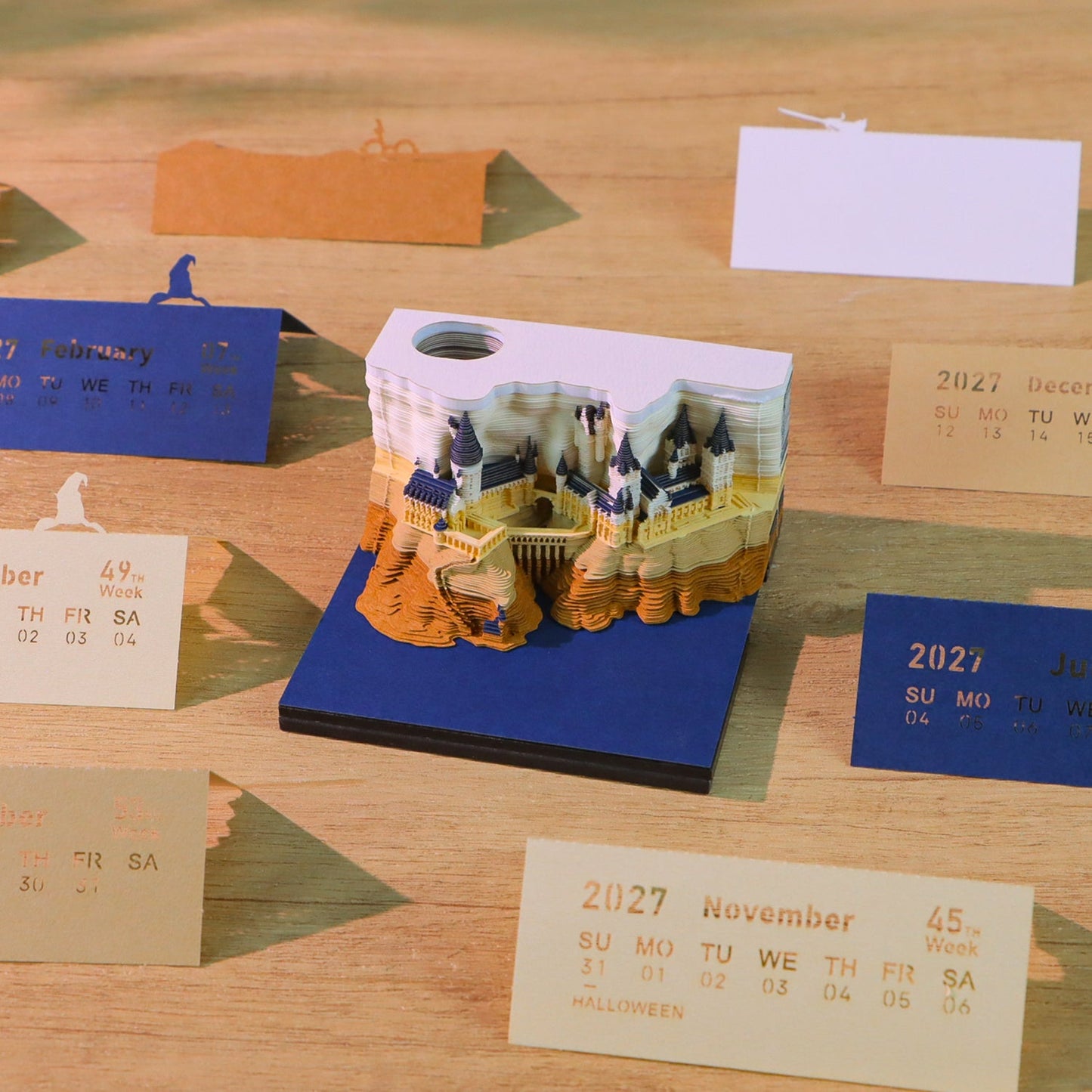 3D Calendar 2027 - Magic Castle - 3D Calendar