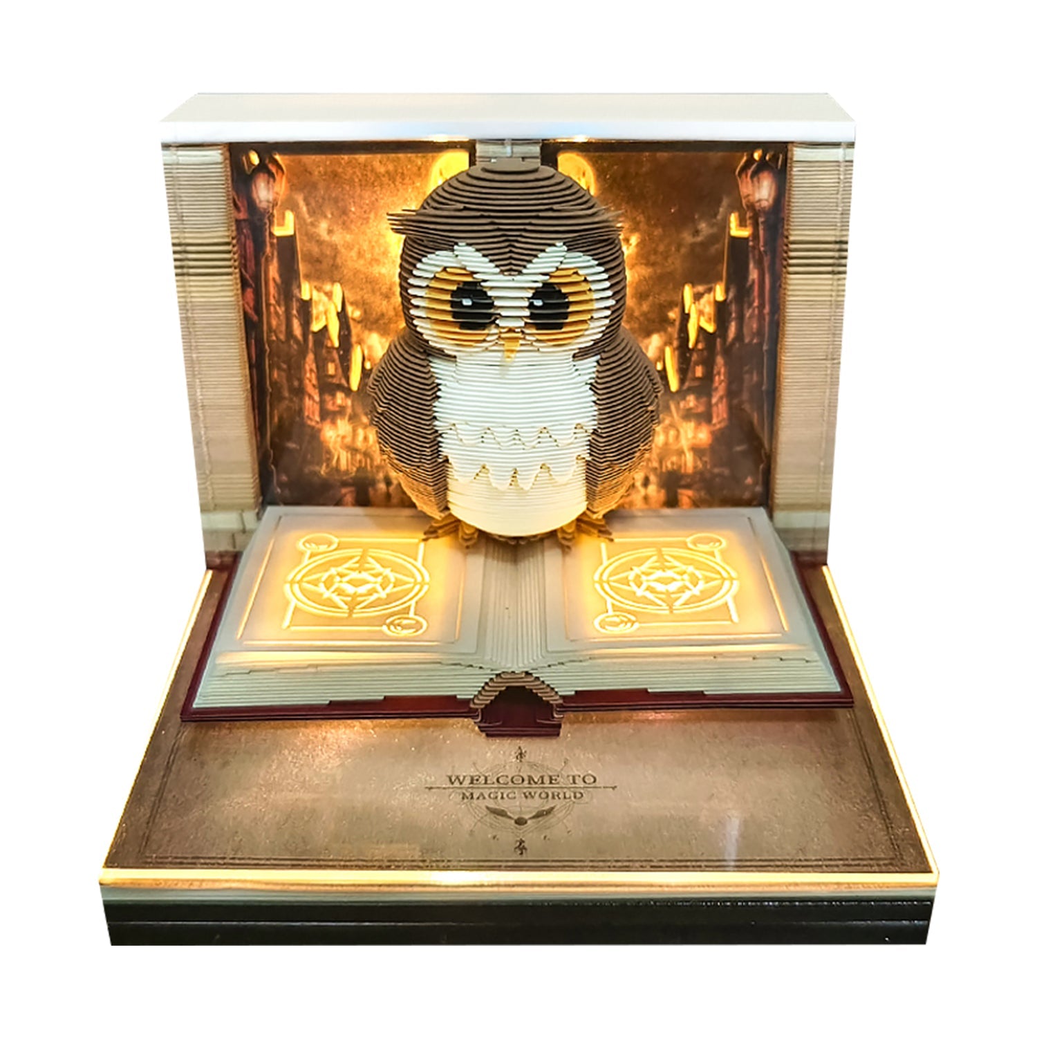 3D Calendar 2027 - Magic Owl - 3D Calendar