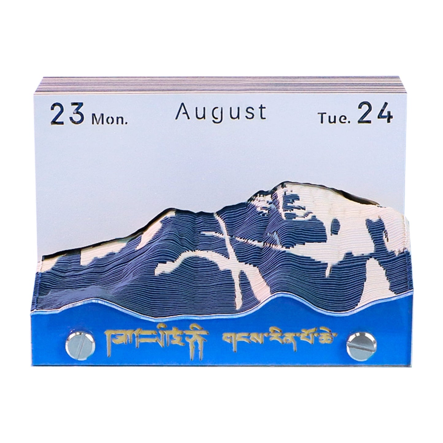 3D Calendar 2027 - Mount Kailash - 3D Calendar
