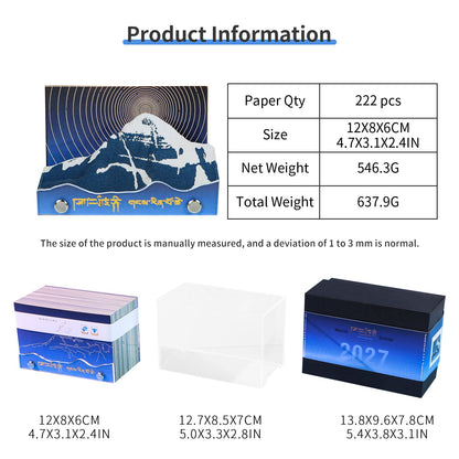 3D Calendar 2027 - Mount Kailash - 3D Calendar