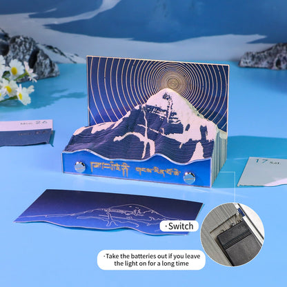 3D Calendar 2027 - Mount Kailash - 3D Calendar