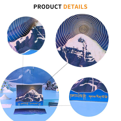3D Calendar 2027 - Mount Kailash - 3D Calendar