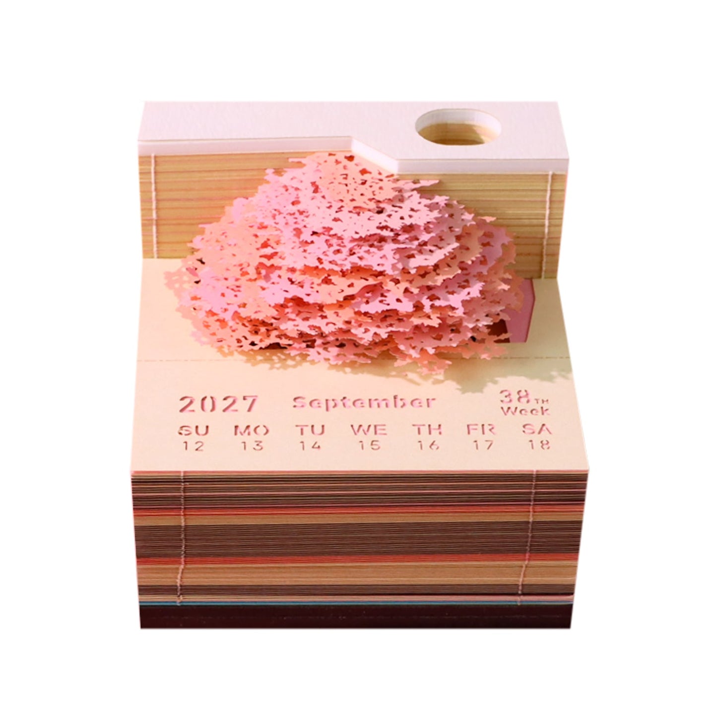 3D Calendar 2027 - Tree House B - 3D Calendar