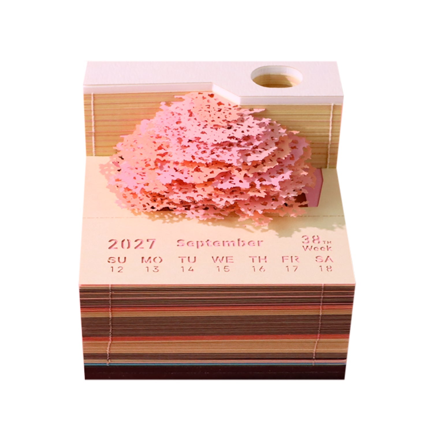 3D Calendar 2027 - Tree House B - 3D Calendar