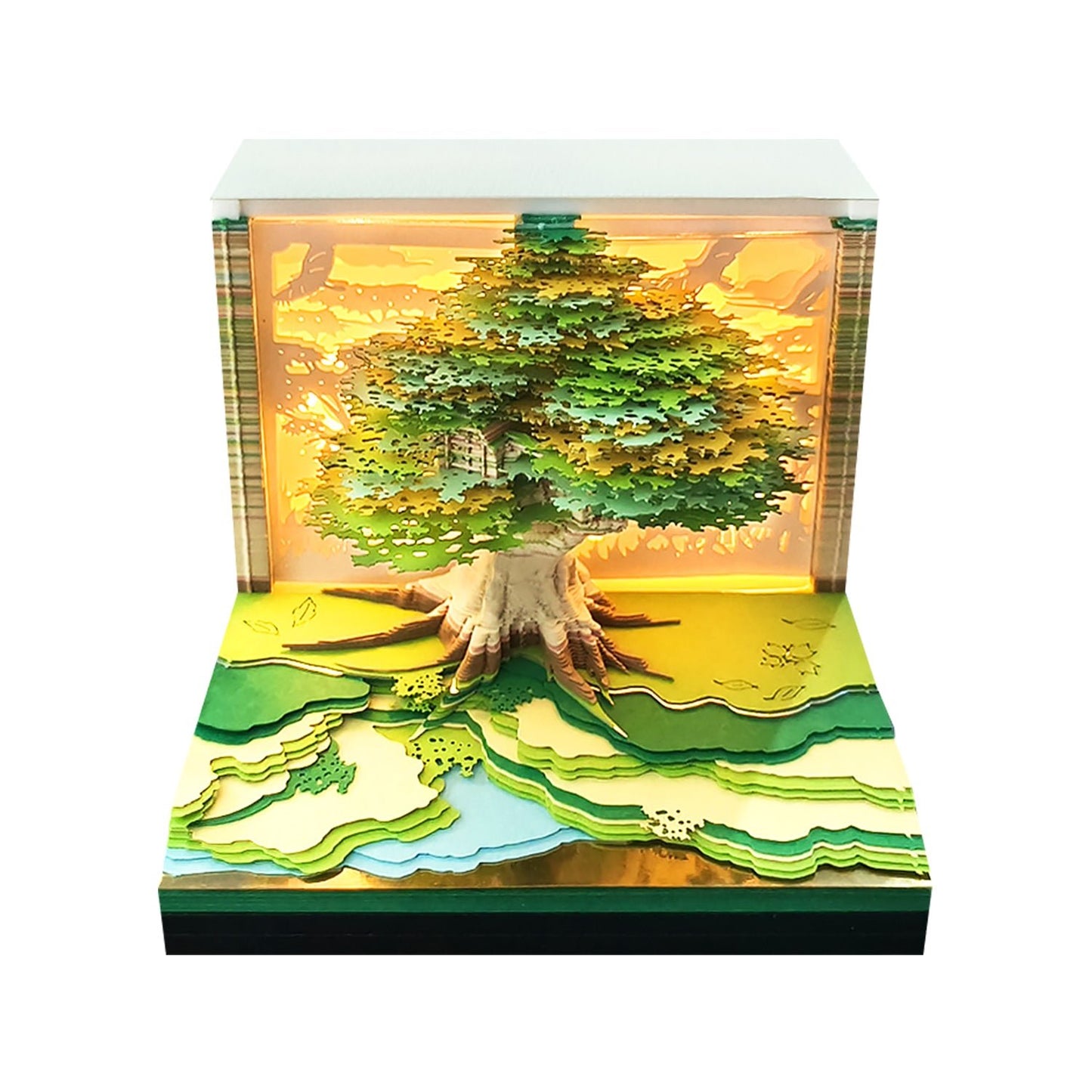 3D Calendar 2027 - Tree House D - 3D Calendar