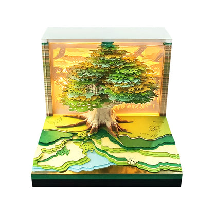 3D Calendar 2027 - Tree House D - 3D Calendar