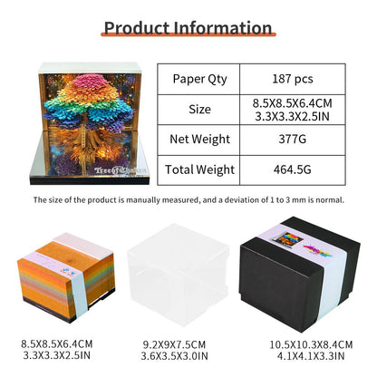 3D Calendar 2027 - Tree of Chakra - 3D Calendar