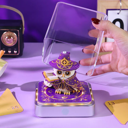 3D Calendar 2027 - Wizard Owl - 3D Calendar