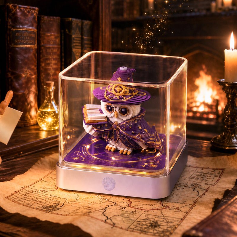 3D Calendar 2027 - Wizard Owl - 3D Calendar