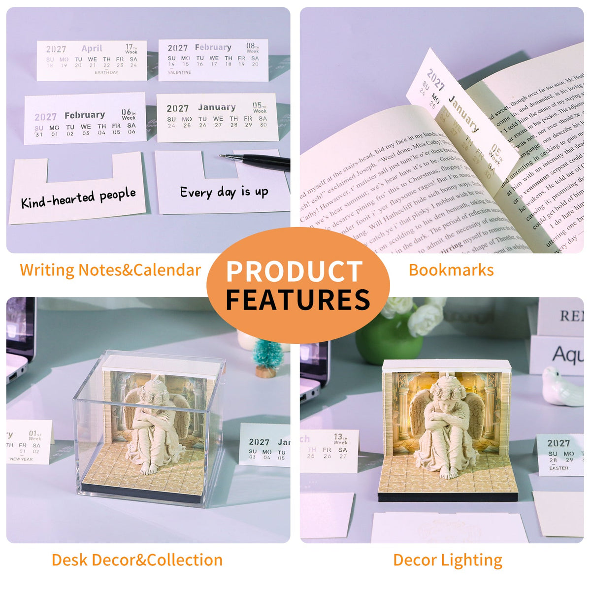 3D Calendar - Angel - 3D Calendar